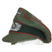 Wehrmacht artillery field crusher cap all wool construction 