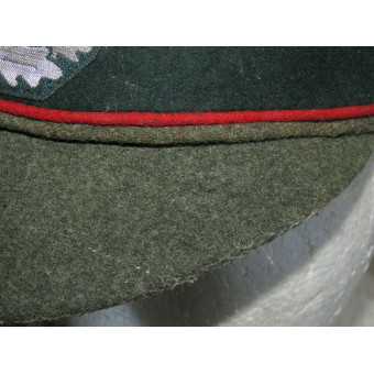 Wehrmacht artillery field crusher cap all wool construction. Espenlaub militaria