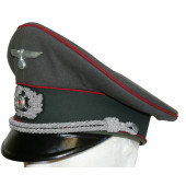 Wehrmacht artillery officer visor cap 