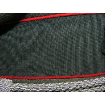 Wehrmacht artillery officer visor cap. Espenlaub militaria