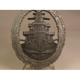 Flottenkriegsabzeichen der Kriegsmarine - High Seas Fleet Badge, RS & S. Espenlaub militaria