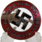 Insignia del partido Hitler Bewegung. Austriaco, fabricación anterior a 1933.
