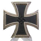 Iron cross 1st class. EK 1  C. F. Zimmermann, marked 20