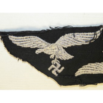 Luftwaffe Forester or field divisions breast eagle, dark green. Espenlaub militaria