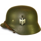 M 35 NS 64 DoppelAbzeichen deutscher Helm
