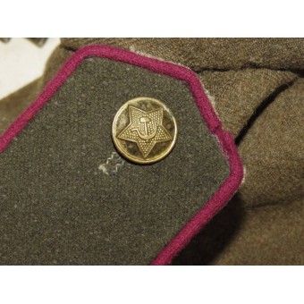 Soviética de Rusia M43 chaqueta gymnasterka, prestarnos lana de arrendamiento hizo.. Espenlaub militaria