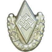 1940 Participant of Hitlerjugend sport event badge