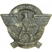3rd Reich, badge devoted to the Police Day, 1942