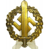 Terzo Reich, distintivo sportivo SA Stormtroopers in bronzo SA-Sportabzeichen in bronzo