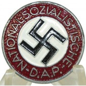 NSDAP:s partimärke M1/34 - Karl Wurster, Markneukirchen