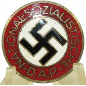 NSDAP:n puoluemerkki RZM M1/105 - Hermann Aurich, Dresden.