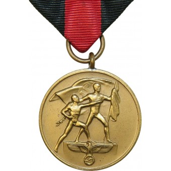 Die 1. Oktober 1938-Gedenkmedaille, Medaille zur Erinnerung an den 1. Oktober 1938. Espenlaub militaria