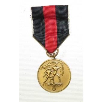 Die 1. Oktober 1938-Gedenkmedaille, Medaille zur Erinnerung an den 1. Oktober 1938. Espenlaub militaria