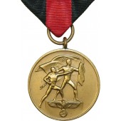 Lokakuun 1. päivän 1938 muistomitali, Medaille zur Erinnerung an den 1. Oktober 1938.