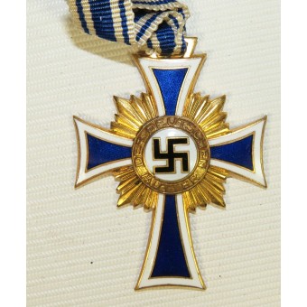The Cross of Honour of the German Mother. 3rd Reich Mother Cross. Gold class. Espenlaub militaria