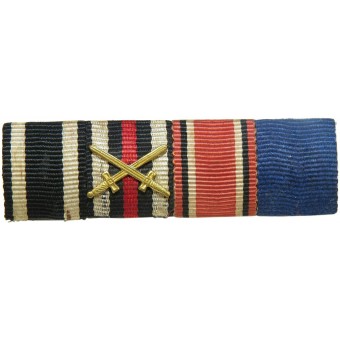 WWI ribbon bar veterano per 4 premi. Espenlaub militaria