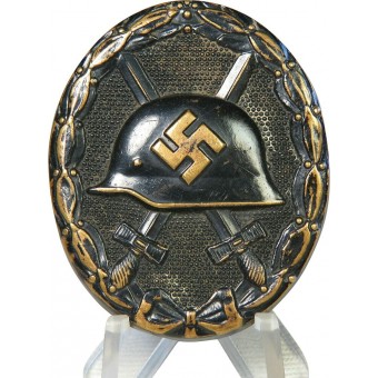 1939 allemand badge blessure qualité noire. Espenlaub militaria