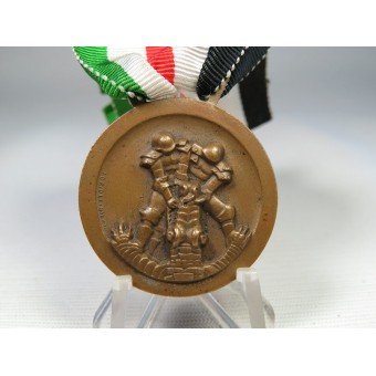 A Italian-German Africa Campaign Medal. Espenlaub militaria