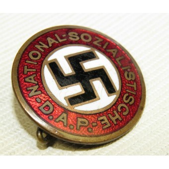 A principios NSDAP insignia miembro, GES. gesch. Espenlaub militaria