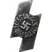 HJ Proficiency Badge miniature marked RZM M1/120. Wilhelm Deumer