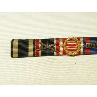 Medaljstång för officer som kämpade i första världskriget. Espenlaub militaria