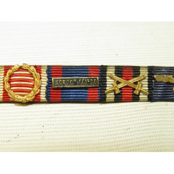 Medaljstång för officer som kämpade i första världskriget. Espenlaub militaria