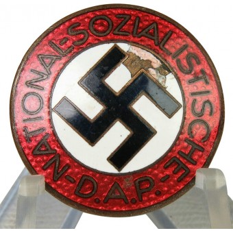 NSDAP badge, M1/27-E.L. Müller-Pforzheim. Espenlaub militaria