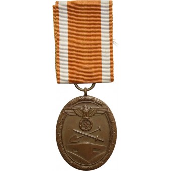 Deutsches Schutzwallehrenzeichen- Westwall medalj. Brons. Espenlaub militaria