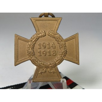 Hindenburg Cross 1914-18 osallistujille, joilla ei ole miekkaa. Espenlaub militaria