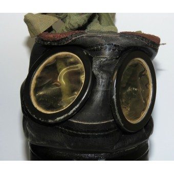 Эстонская довоенная газовая маска и канистра, ARS-34. Редкость.. Espenlaub militaria