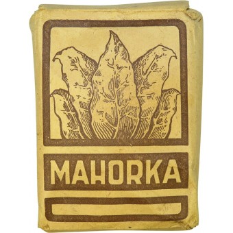 In der deutschen Besatzungszeit wurde estnischer Tabak hergestellt - Mahorka.. Espenlaub militaria