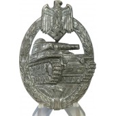 Silver Grade Tank Assault Badge by Hermann Aurich