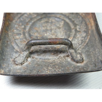 WW1 prussiano M 1915 cintura in acciaio fibbia, Gott mit uns. Espenlaub militaria