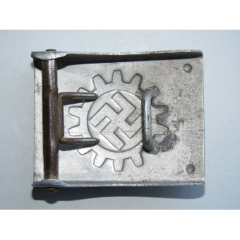 Aluminio Deutsche Arbeitsfront (DAF) de hebilla de cinturón. Espenlaub militaria