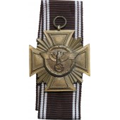3. luokan NSDAP:n pitkäaikaisen palveluksen palkinto-NSDAP Dienstauszeichnung in Bronze (pronssinen)