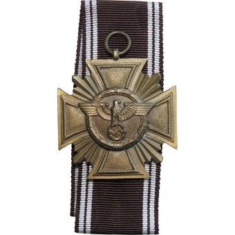 3ème longue de classe NSDAP prix-NSDAP Dienstauszeichnung en bronze. Espenlaub militaria