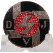 3rd Reich DJV badge, early Steinhauer & Luck