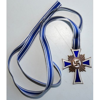 Duitse moeder medaille- bronsklasse op het lint. Espenlaub militaria