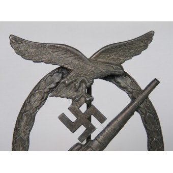 Luftwaffe flak badge, zinc. Espenlaub militaria