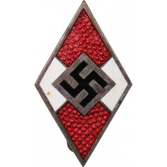 М1 / 93 Hitlerjugend membro distintivo Gottlieb Friedrich Keck. Espenlaub militaria