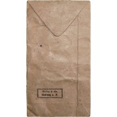 Sårmärke eller ISA-papperspåse av utfärdande Buttig & Co., Gablonz