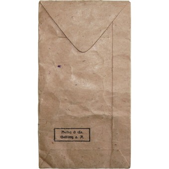 Insignia de herida o bolsa de papel ISA de expedición Buttig & Co., Gablonz. Espenlaub militaria
