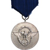 Polizei-Dienstauszeichnung 3.Stufe- 3rd Reich police medal for 8 years service in the police
