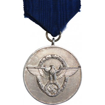Medalla de la policía Polizei-Dienstauszeichnung 3.Stufe- tercero Reich durante 8 años de servicio en la policía. Espenlaub militaria