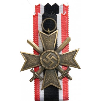 War merit cross, bronzed brass. Espenlaub militaria