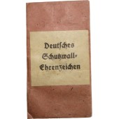 Sac d'émission du mur ouest - Deutsches Schutzwall