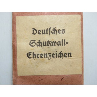 Westwall Tasche der Ausgabe - Deutscher Schutzwall. Espenlaub militaria