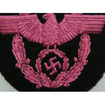 3er Reich Fire Eagle manga de la policía de Hannover distrito. Espenlaub militaria