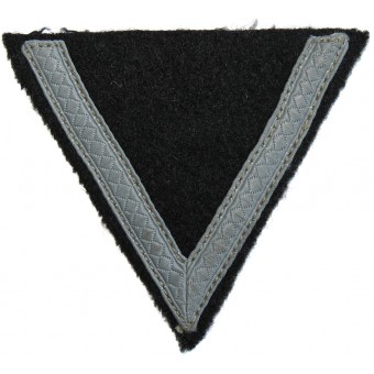 Waffen SS mid-war made rank chevron for SS-Sturmmann. Espenlaub militaria