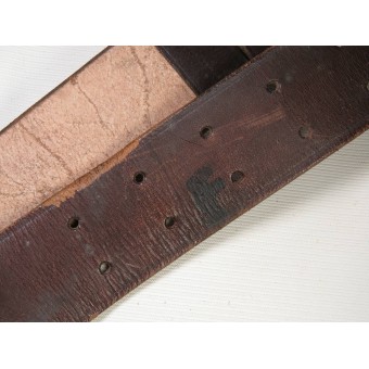 N.S.D.A.P. brown belt for leaders, RZM marked.. Espenlaub militaria